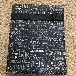 Love Print Mary Kay Roll-Up Bag